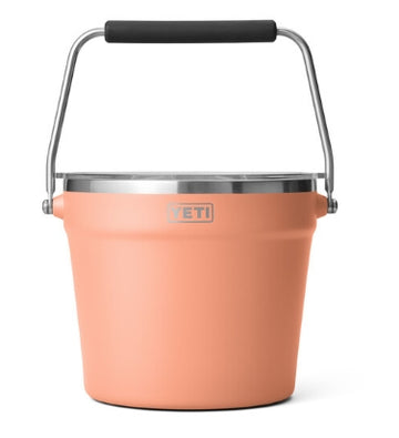 YETI- Beverage Bucket in Lowcountry Peach